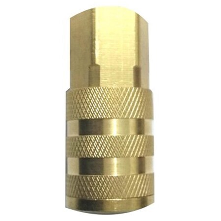 Viviendo La Vida 0.25 x 0.25 in. NPT Female Master Mechanic A ARO Coupler VI3837018